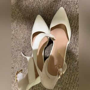 Dream Pairs White Heels for Women